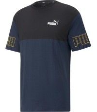 Puma koszulka męska Power Colorb Blue Black 671567 73