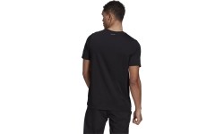 Koszulka męska Adidas M 3S FL TC PT, czarna