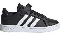 Buty dziecięce Adidas Grand Court C Black EF0108