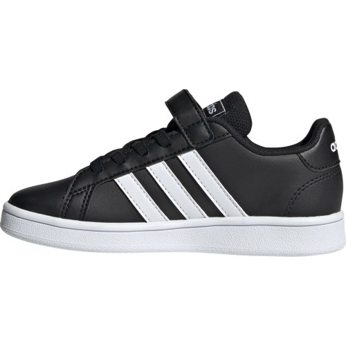 Buty dziecięce Adidas Grand Court C Black EF0108