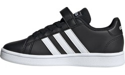 Buty dziecięce Adidas Grand Court C Black EF0108