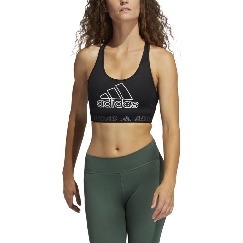 Damski stanik sportowy Adidas Drst Bos B, czarny GL0581