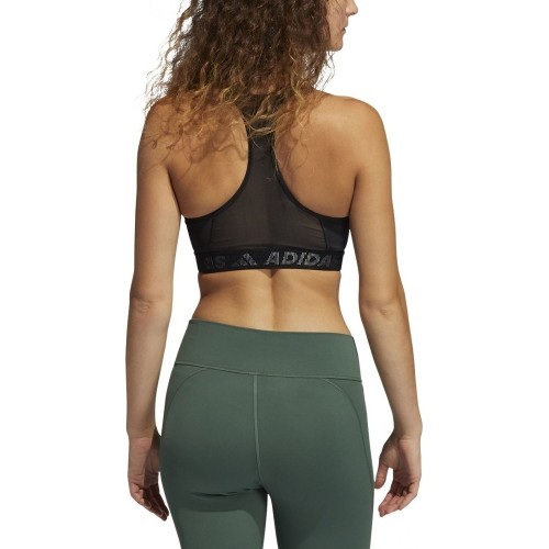 Damski stanik sportowy Adidas Drst Bos B, czarny GL0581