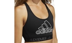 Damski stanik sportowy Adidas Drst Bos B, czarny GL0581