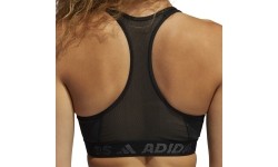 Damski stanik sportowy Adidas Drst Bos B, czarny GL0581
