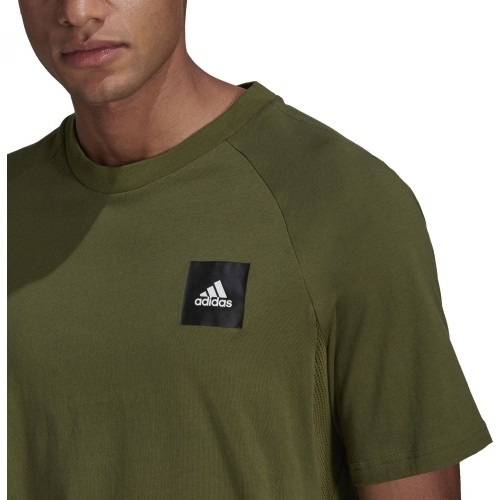 Koszulka męska Adidas Mhe Tee Sta zielona