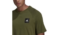 Koszulka męska Adidas Mhe Tee Sta zielona