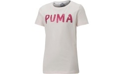 Koszulka Puma Alpha Tee G Pink 581360 17