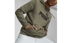 Puma bluza męska Ess Big Logo Hoodie Khaki 586687 36