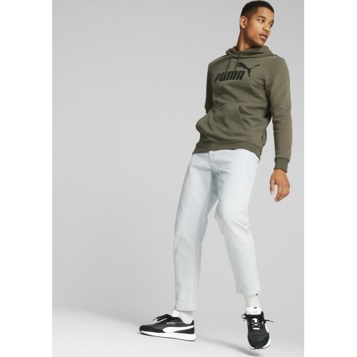 Puma bluza męska Ess Big Logo Hoodie Khaki 586687 36