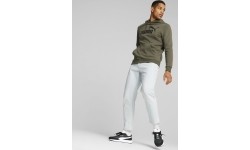 Puma bluza męska Ess Big Logo Hoodie Khaki 586687 36
