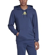 Adidas Cat Graph bluza z kapturem niebieska FM1190