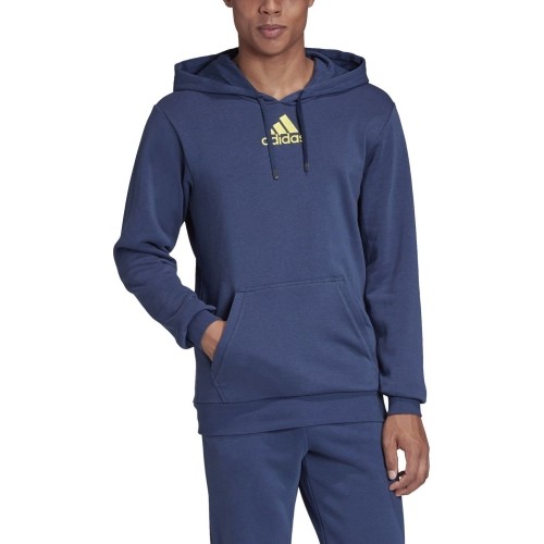 Adidas Cat Graph bluza z kapturem niebieska FM1190