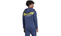 Adidas Cat Graph bluza z kapturem niebieska FM1190
