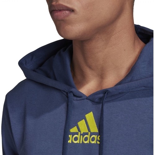 Adidas Cat Graph bluza z kapturem niebieska FM1190