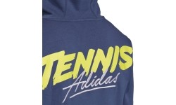 Adidas Cat Graph bluza z kapturem niebieska FM1190