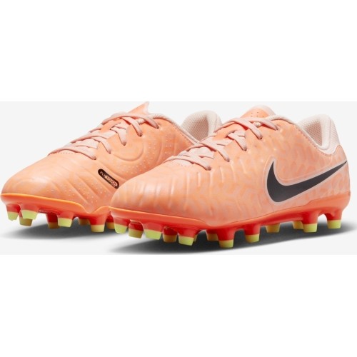 Buty piłkarskie dziecięce Nike Jr Legend 10 Academy FG/MG Orange DZ3188 800