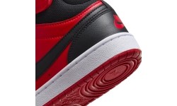 Nike Court Borough Mid 2 buty młodzieżowe Black Red CD7782 602