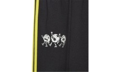 Dres dziecięcy Adidas I Lil 3S Jog FL czarno-zielony GN7258