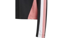 Dres dziewczęcy Adidas G Hooded Crop Ts czarny GM8932