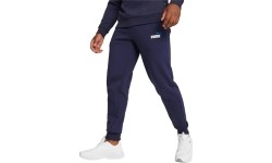 Spodnie dresowe Puma dla mężczyzn Ess+ 2 Col Logo granatowe 586767 07