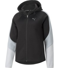 Bluza damska Puma Evostripe Full Zip, czarna, 849809 01