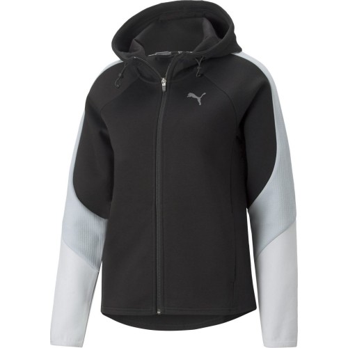Bluza damska Puma Evostripe Full Zip, czarna, 849809 01