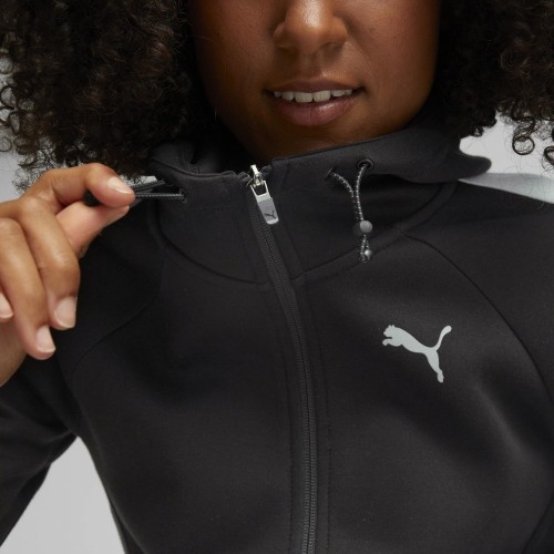 Bluza damska Puma Evostripe Full Zip, czarna, 849809 01
