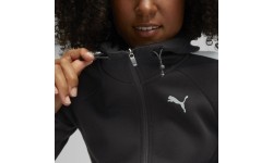 Bluza damska Puma Evostripe Full Zip, czarna, 849809 01