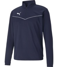 Bluza męska Puma TeamRise 1/4 Zip Top Peacoat Blue 657394 06