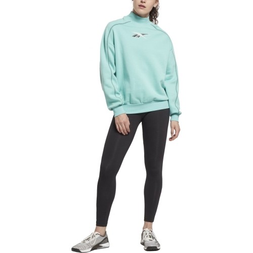 Dres damski Reebok Te MYT czarny zielony HH7711