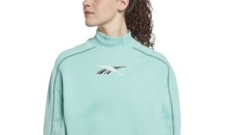 Dres damski Reebok Te MYT czarny zielony HH7711
