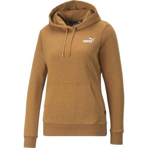 Bluza damska Puma Ess+ Embroidery Hoodie, brązowa 670004 74