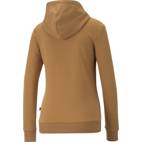 Bluza damska Puma Ess+ Embroidery Hoodie, brązowa 670004 74