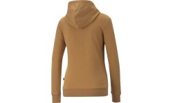 Bluza damska Puma Ess+ Embroidery Hoodie, brązowa 670004 74