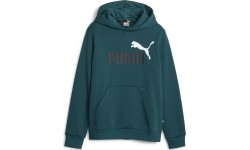 Bluza młodzieżowa Puma Ess + 2 Col Big Logo, zielona 586987 75
