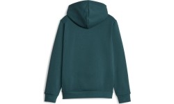 Bluza młodzieżowa Puma Ess + 2 Col Big Logo, zielona 586987 75