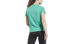 Reebok Wor Comm Cotton Tee bluzka damska zielona GR9474