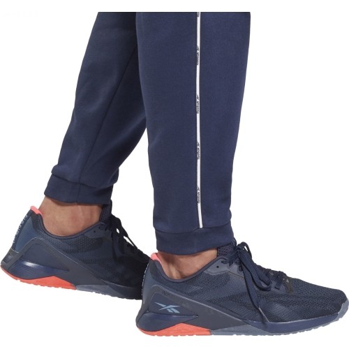 Dres męski Reebok TE Piping Flc Track, niebieski