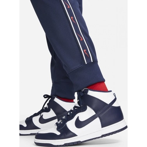 Spodnie męskie Nike M NSW Repeat SW PK Jogger Navy DX2027 410