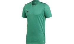 Koszulka męska Adidas Core18 Jsy zielona CV3454