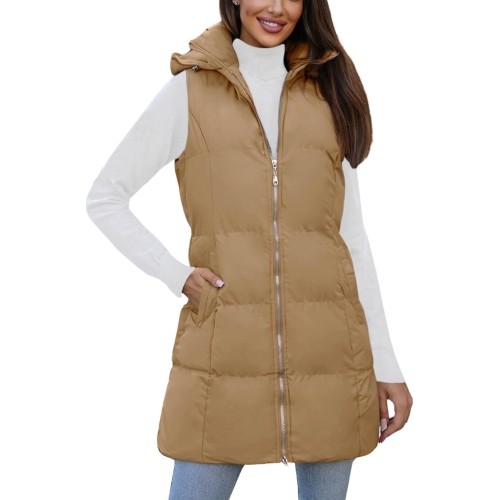 Kamizelka damska J.Style Beige 5M721-84