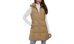 Kamizelka damska J.Style Beige 5M721-84