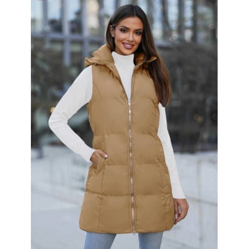 Kamizelka damska J.Style Beige 5M721-84
