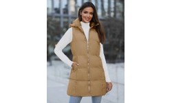 Kamizelka damska J.Style Beige 5M721-84