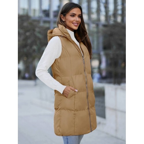 Kamizelka damska J.Style Beige 5M721-84