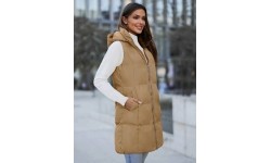 Kamizelka damska J.Style Beige 5M721-84