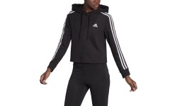 Adidas damska bluza W 3S FT Crop Hoodie Black GM5582