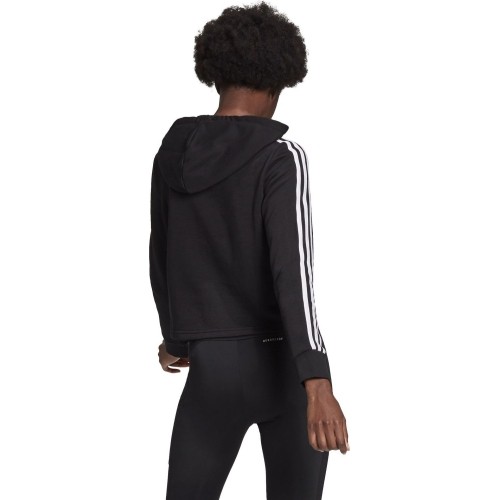 Adidas damska bluza W 3S FT Crop Hoodie Black GM5582