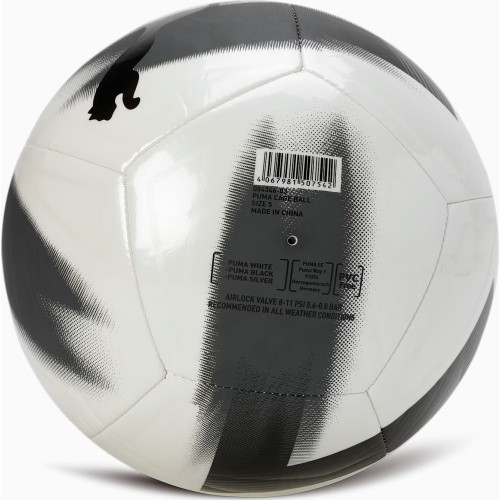 Piłka nożna Puma Care Ball White Black 084346 03